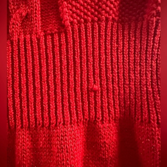 J Khaki red sweater dress - Picture 4 of 5